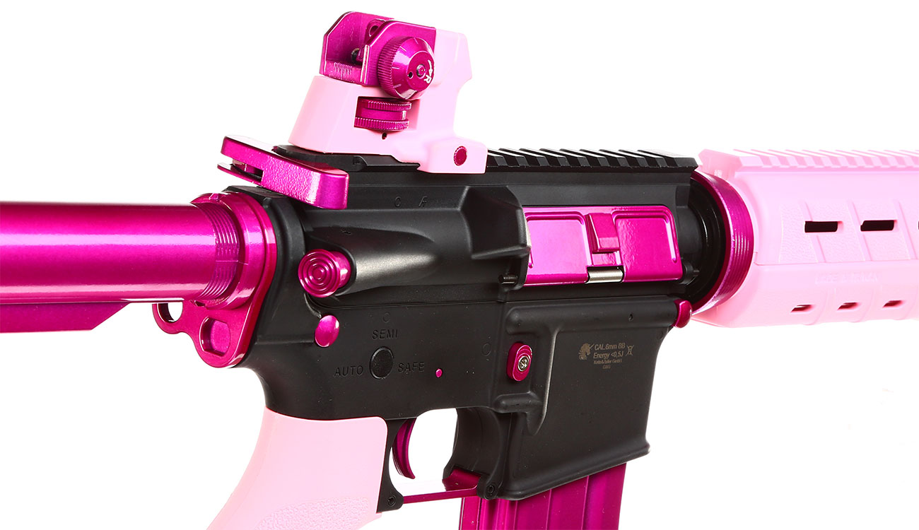 Ersatzteilset G&G CM16 MOD 0 UPI AEG 6mm BB Pink-Black Edition Bild 8