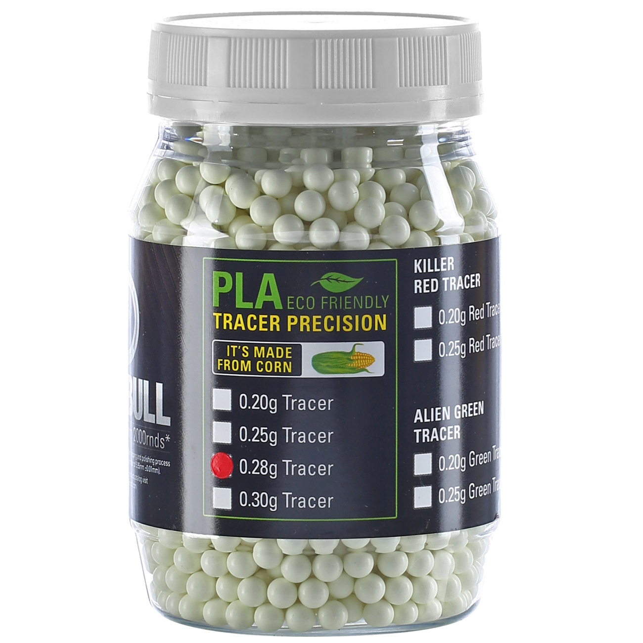 MadBull Tracer Precision BIO BBs 0,28g 2.000er Container grn Bild 1