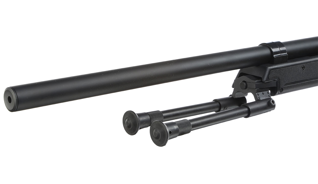 Nuprol Tango T96 Snipergewehr inkl. Zweibein / Zielfernrohr Springer 6mm BB schwarz Bild 6