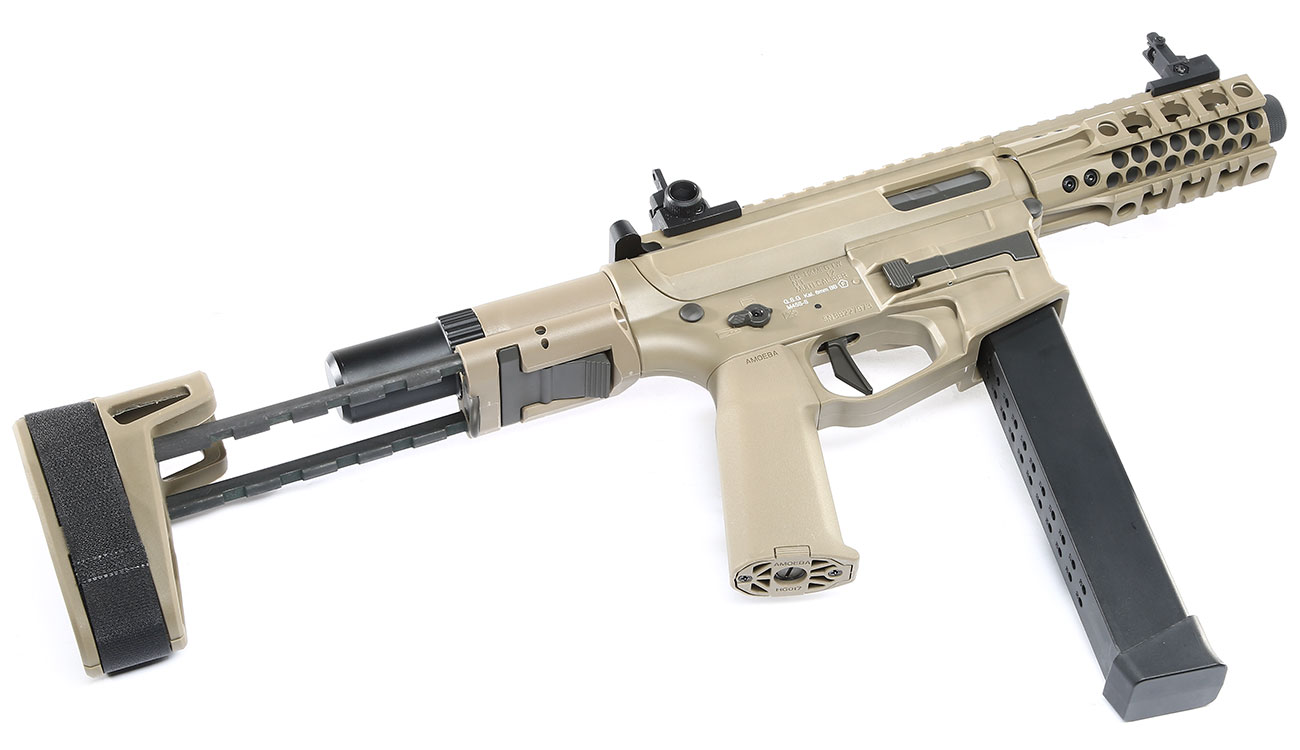 Ares M45S-S S-Class Polymergehuse EFC-System S-AEG 6mm BB Dark Earth Bild 5