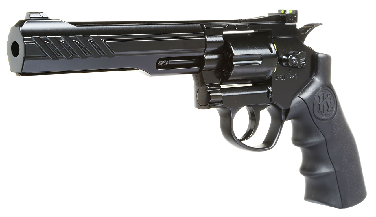 KLI Titan 6 Zoll Revolver Vollmetall CO2 6mm BB schwarz