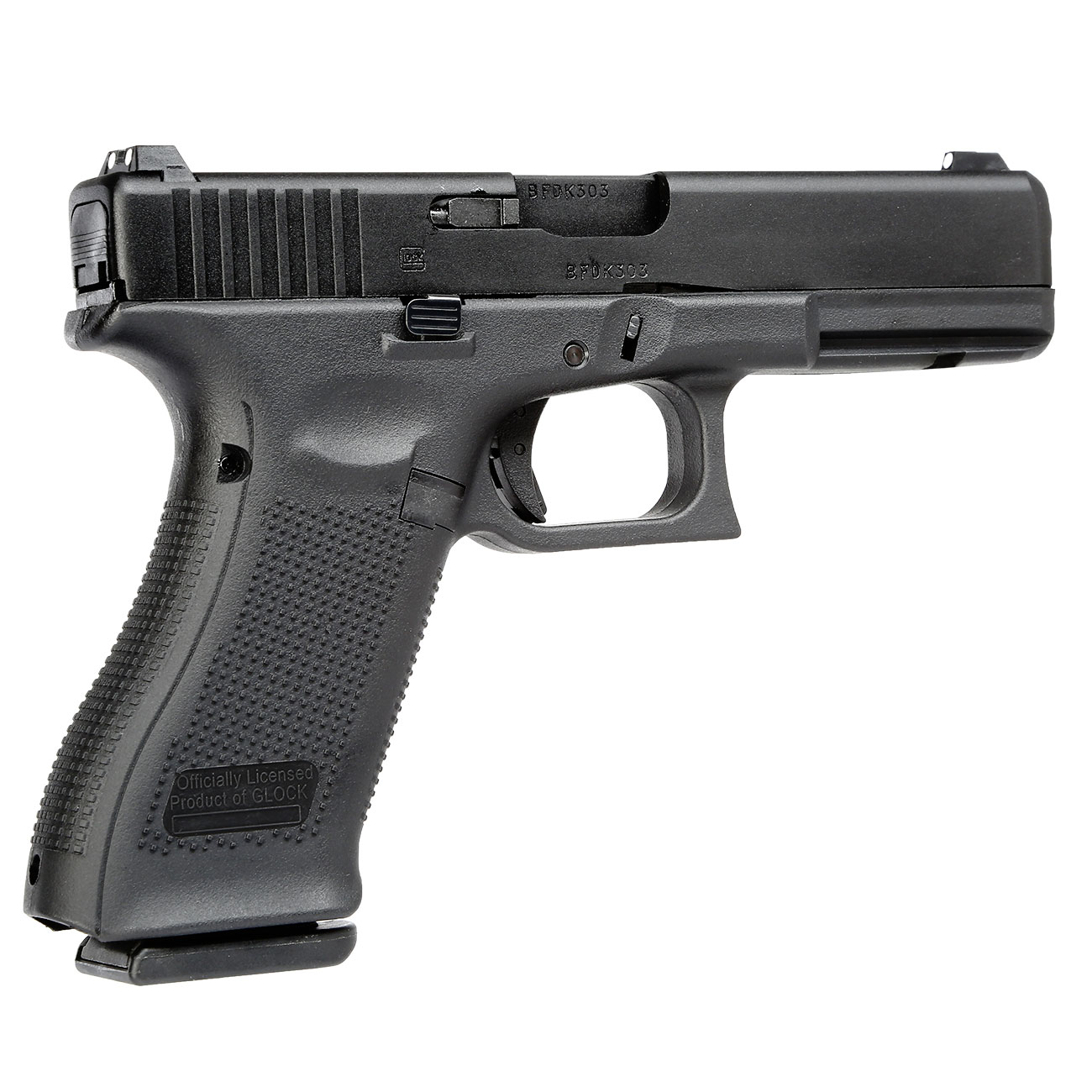 VFC Glock 17 Gen. 5 mit Metallschlitten GBB 6mm BB schwarz Bild 4