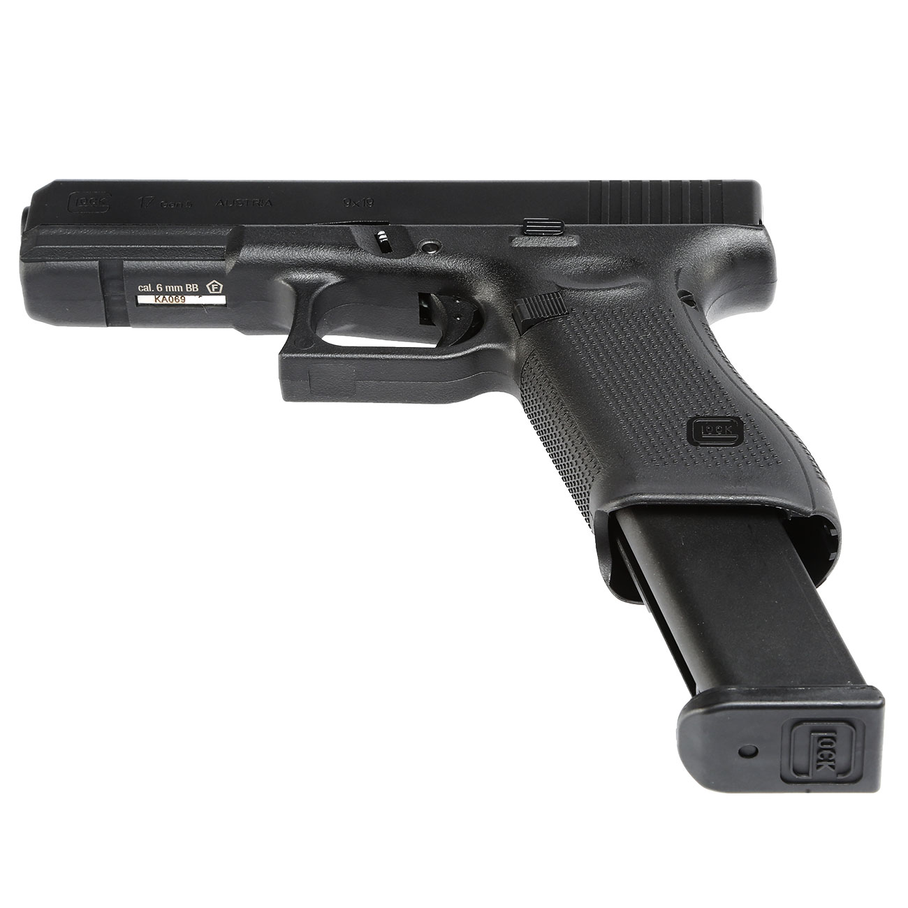VFC Glock 17 Gen. 5 mit Metallschlitten GBB 6mm BB schwarz Bild 5