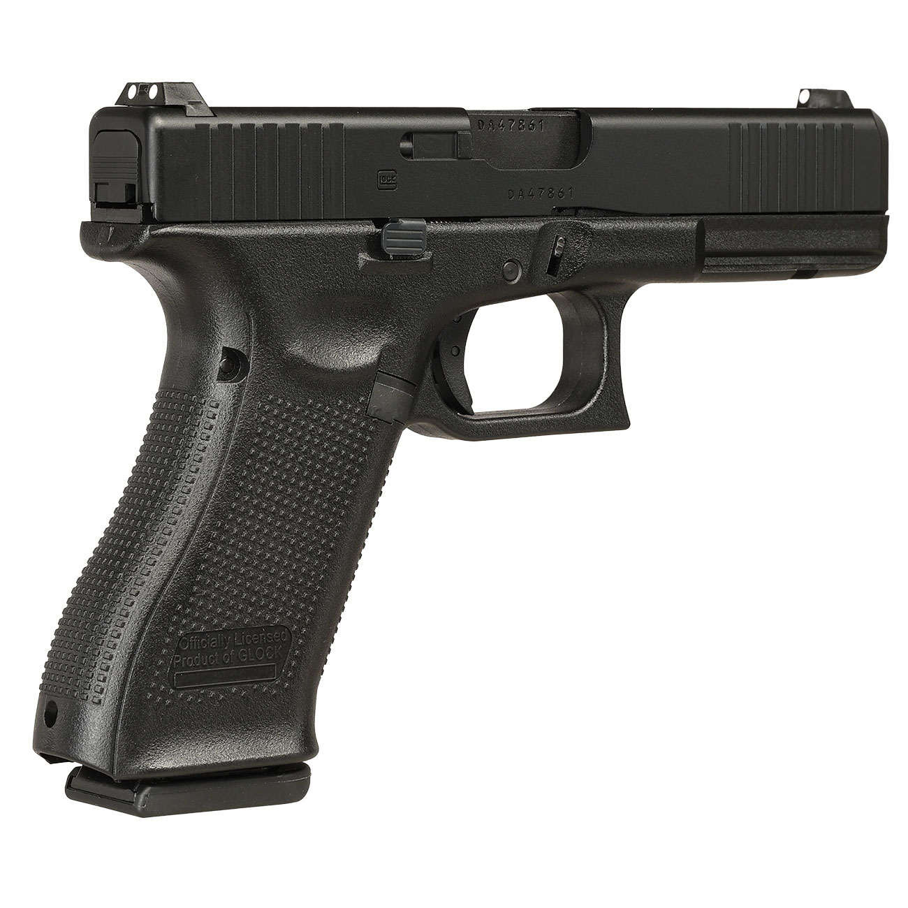 Glock 17 Gen. 5 Airsoft mit Metallschlitten GBB 6mm BB schwarz Bild 5