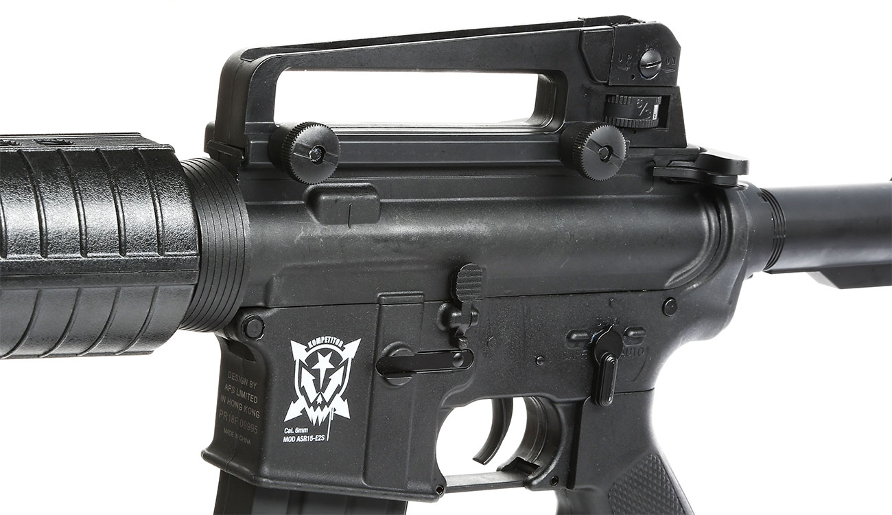 APS M933 Kompetitor-Series BlowBack AEG 6mm BB schwarz Bild 7