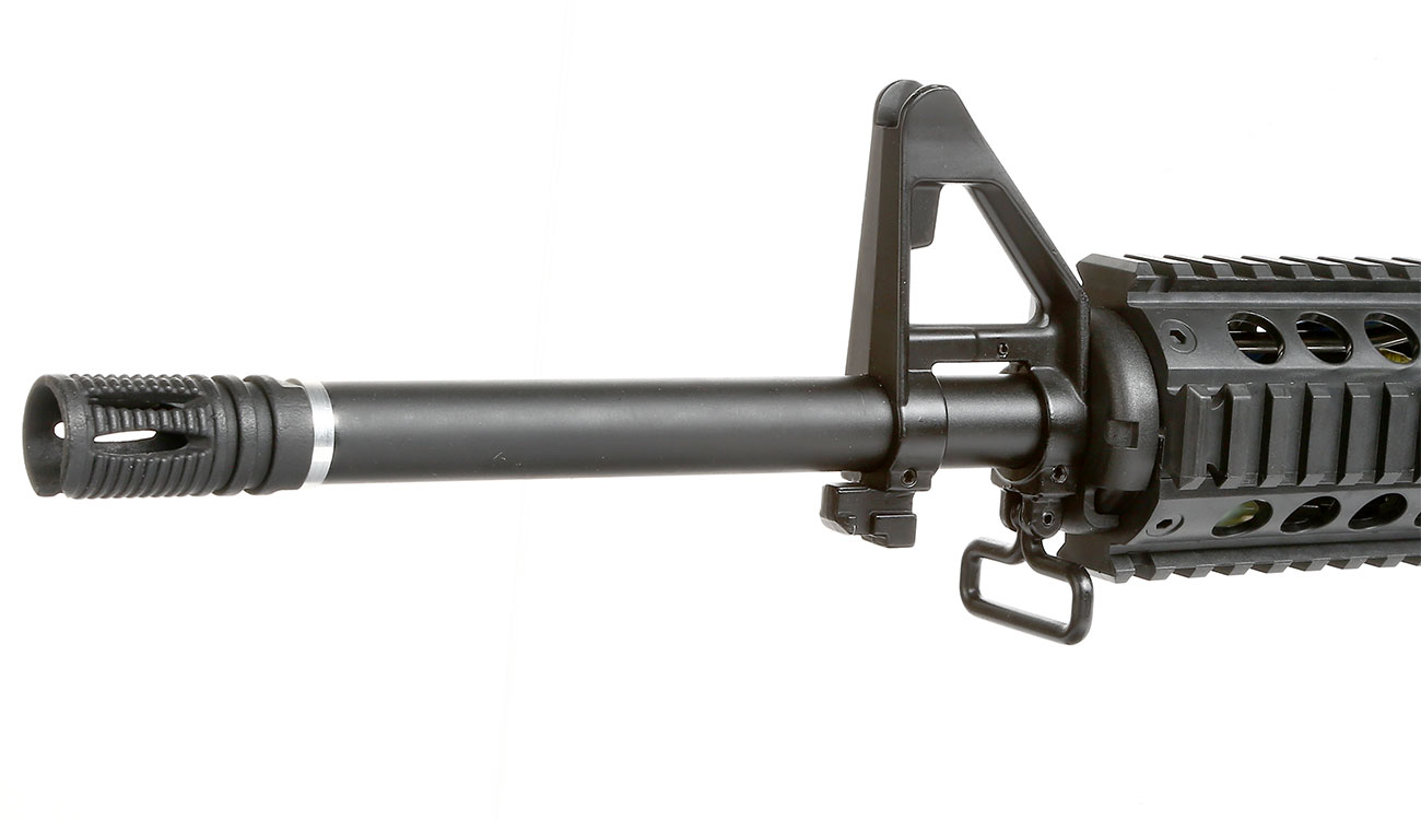 APS M4 RIS Carbine Kompetitor-Series BlowBack AEG 6mm BB schwarz Bild 6
