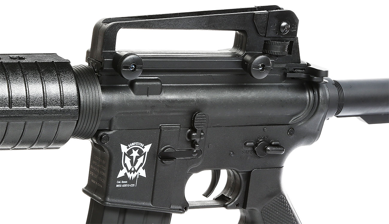 APS M4A1 Carbine Kompetitor-Series BlowBack AEG 6mm BB schwarz Bild 7
