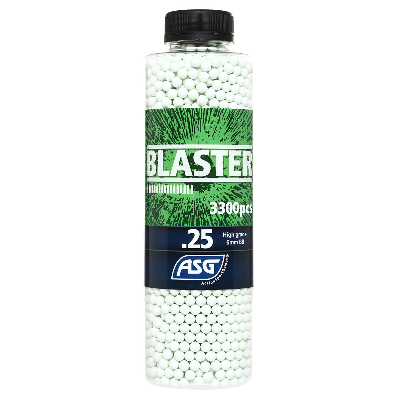 ASG Blaster High Grade BBs 0,25g 3.300er Flasche weiss
