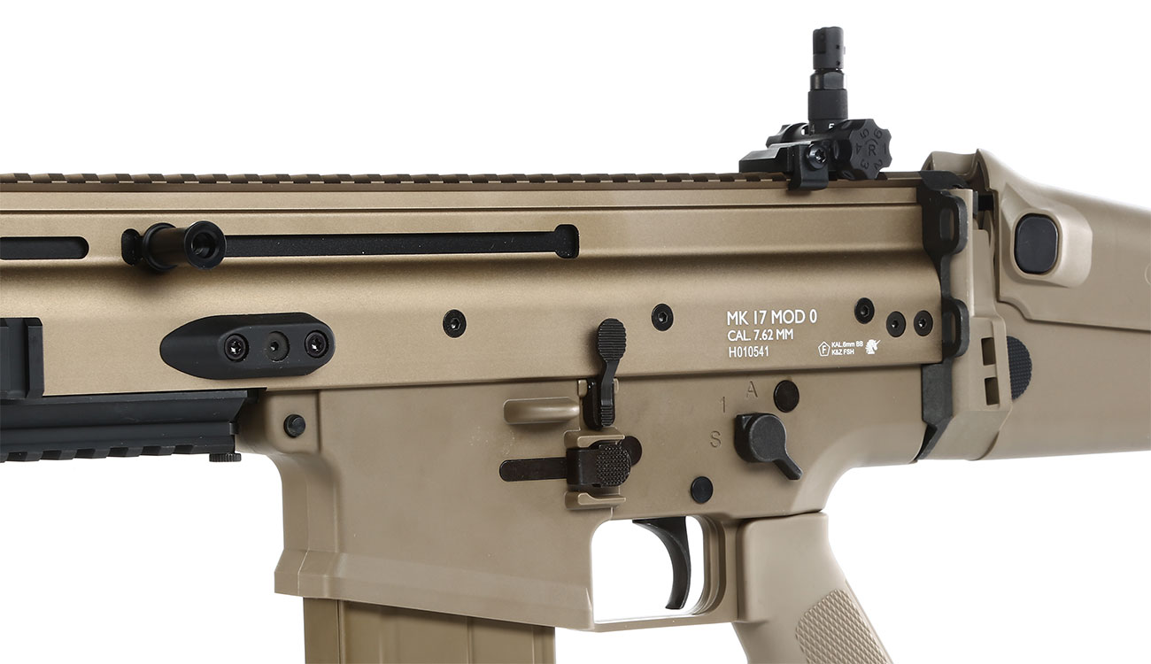 VFC Socom-H Vollmetall Gas-Blow-Back 6mm BB tan Bild 7