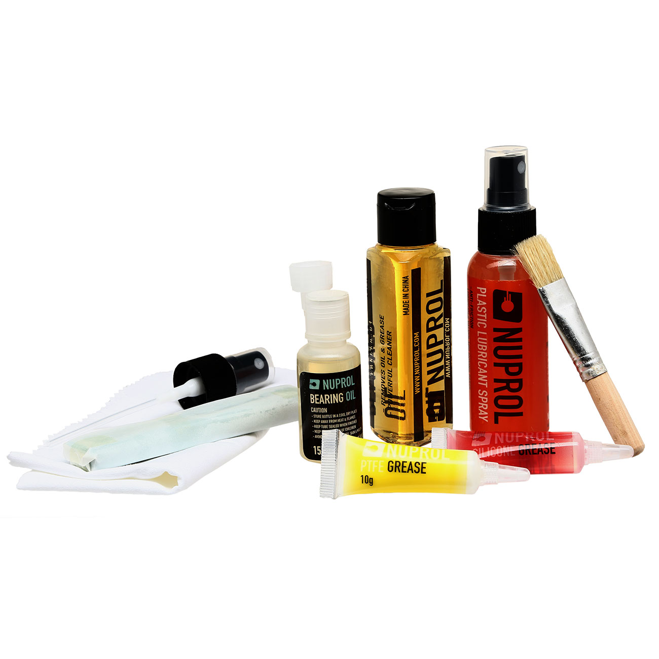 Nuprol Airsoft Maintenance Kit / Wartungs-Set - All In One Lösung