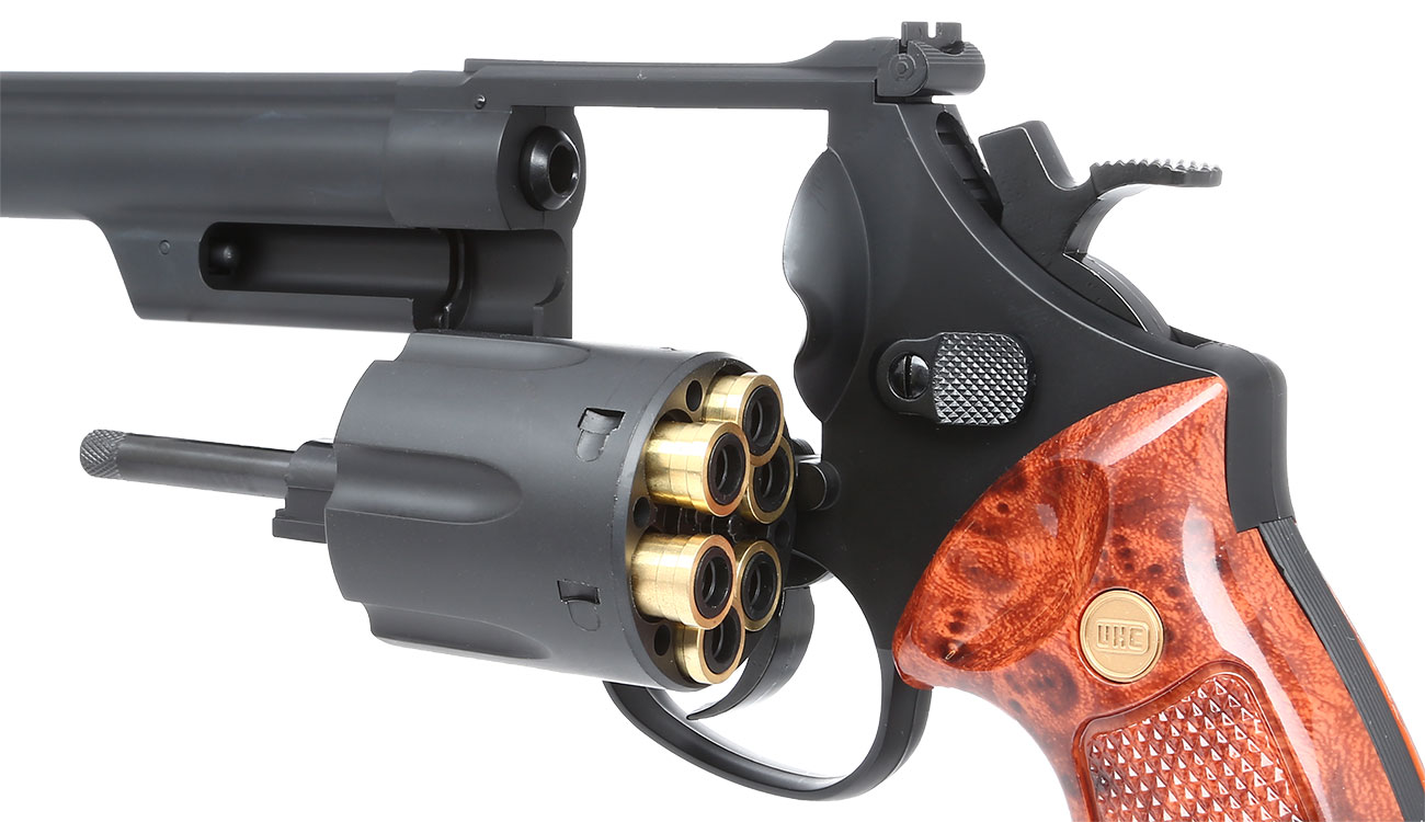 UHC M-29 8 Zoll Gas Revolver 6mm BB schwarz Bild 4