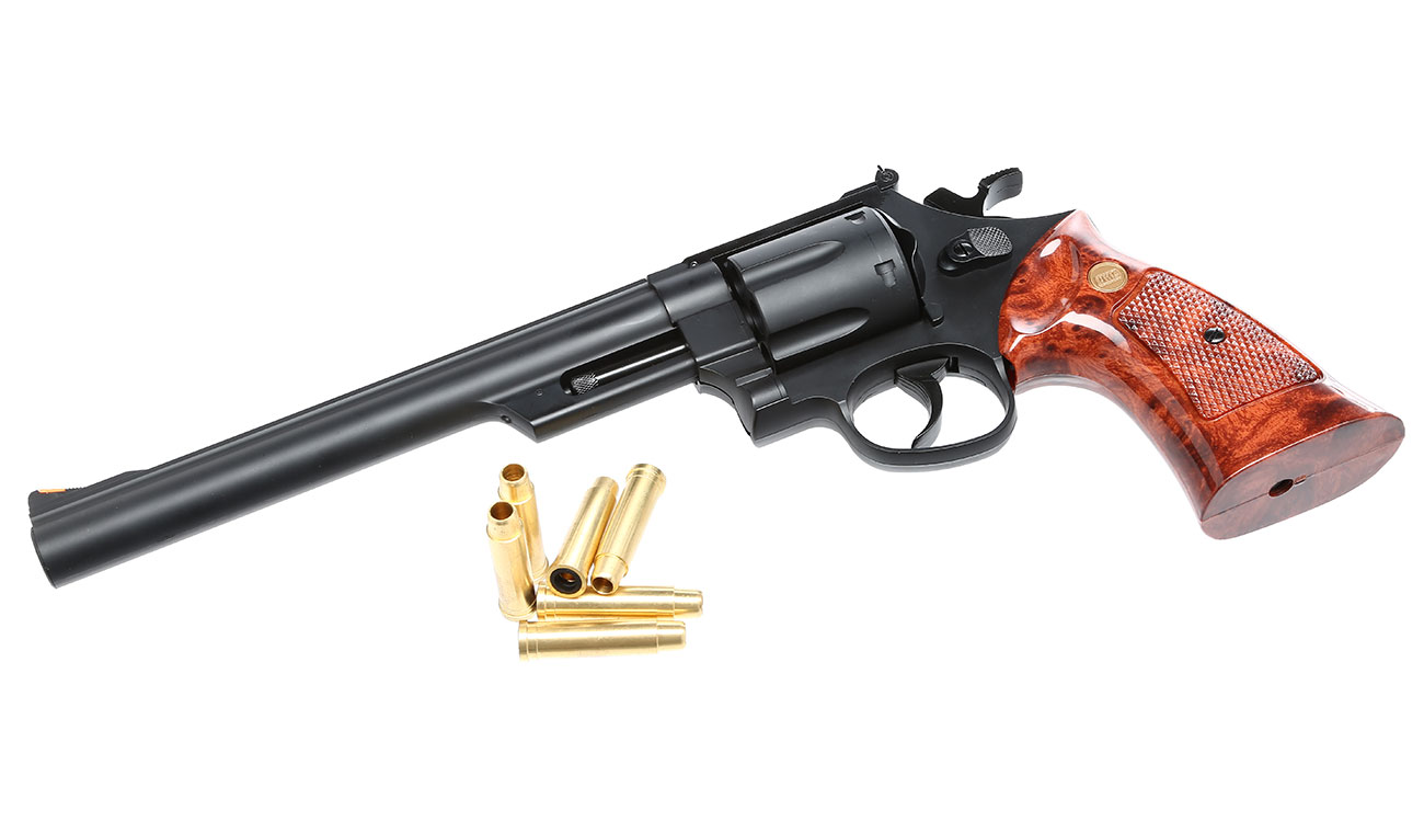 UHC M-29 8 Zoll Gas Revolver 6mm BB schwarz Bild 6