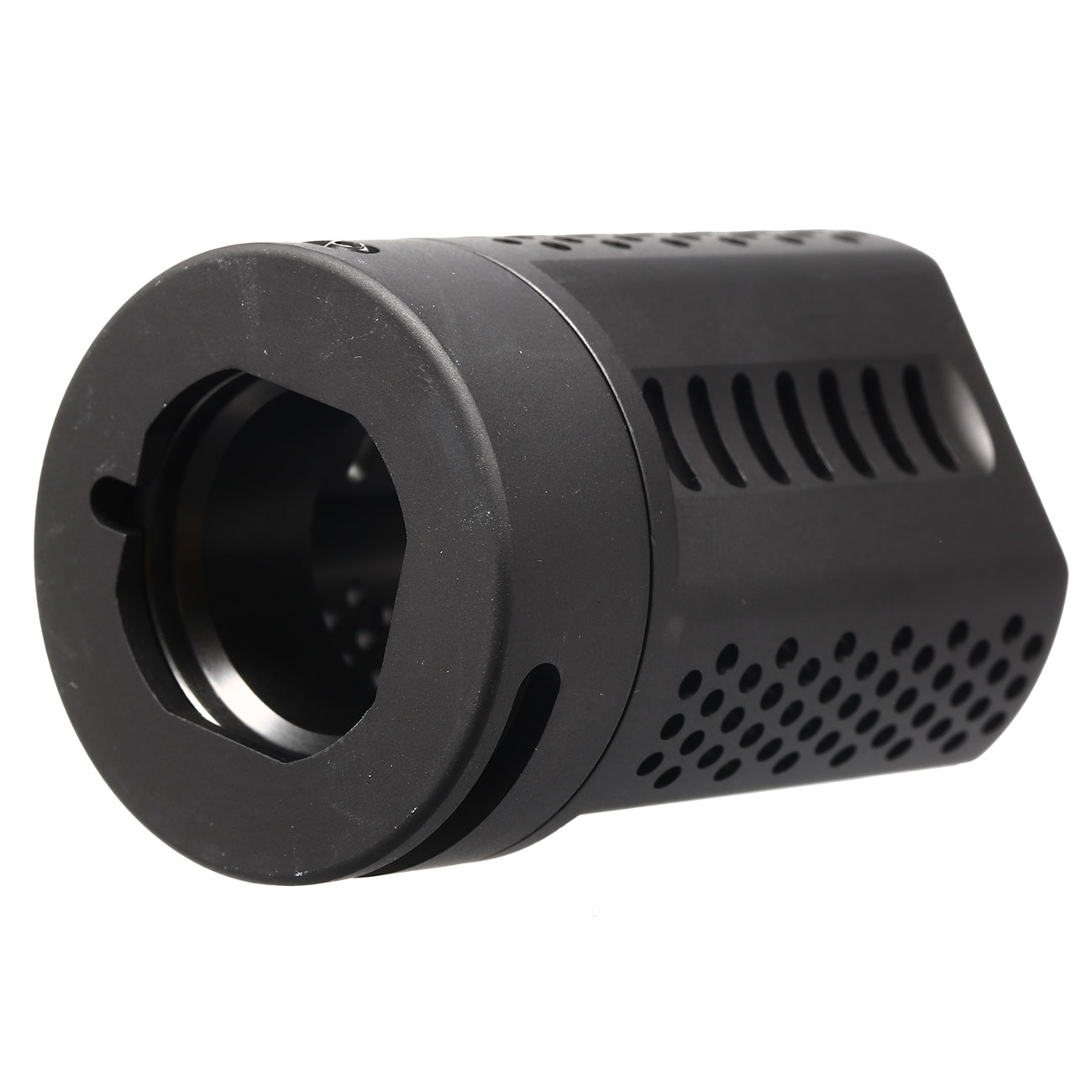 Ares Aluminium Type-E Blast Shield f. Ares Blast Shield Flash-Hider Serie schwarz Bild 1