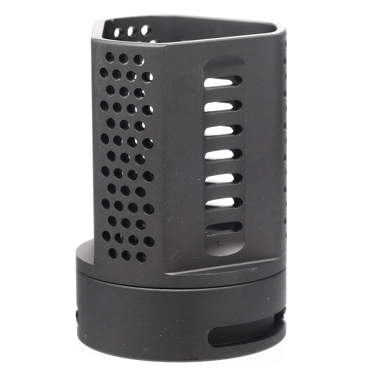 Ares Aluminium Type-E Blast Shield f. Ares Blast Shield Flash-Hider Serie schwarz Bild 1