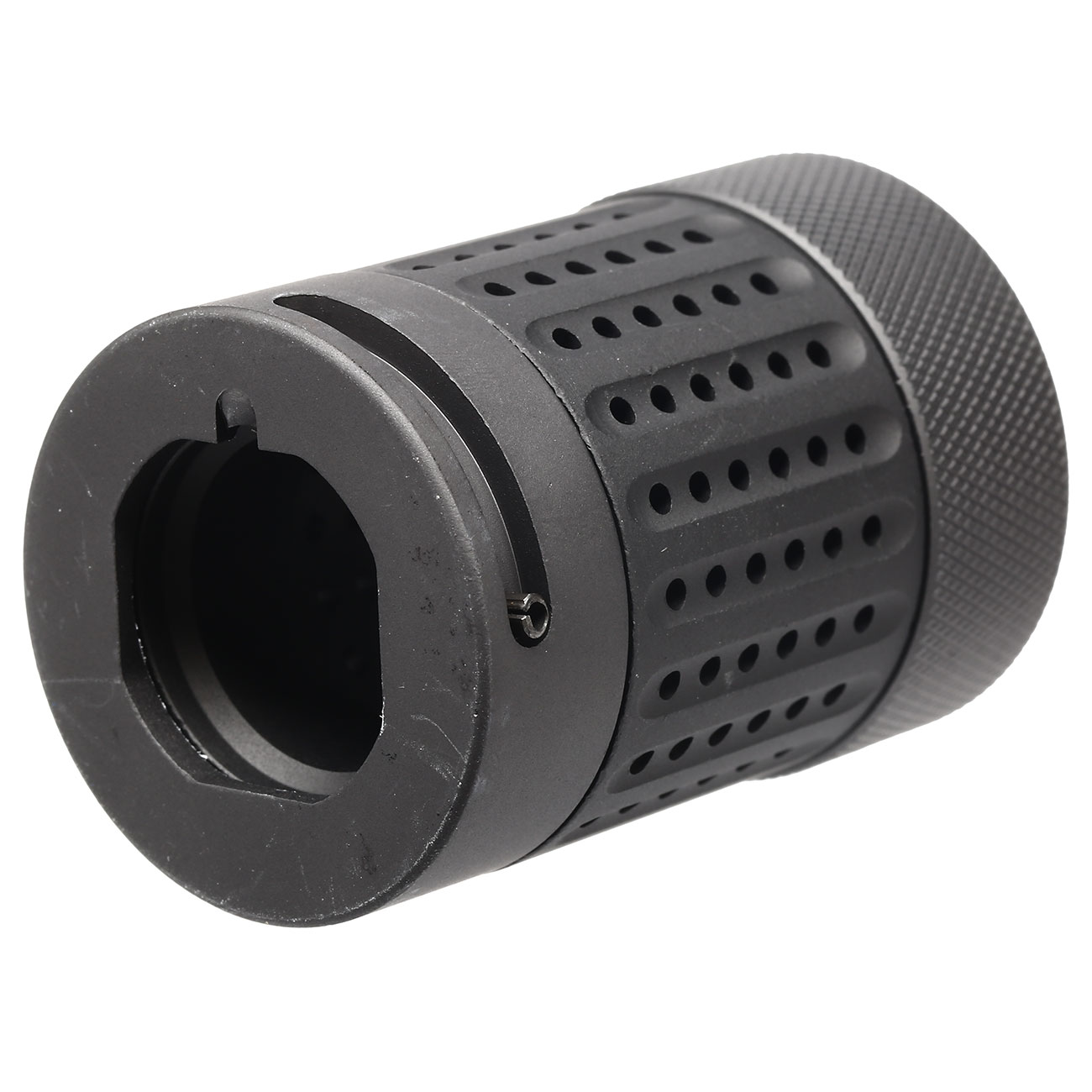 Ares Aluminium Type-D Blast Shield f. Ares Blast Shield Flash-Hider Serie schwarz Bild 1