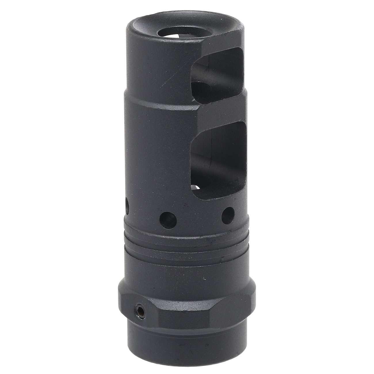 Ares Aluminum Type-C Flash-Hider f. Blast Shield schwarz 14mm+ Bild 4