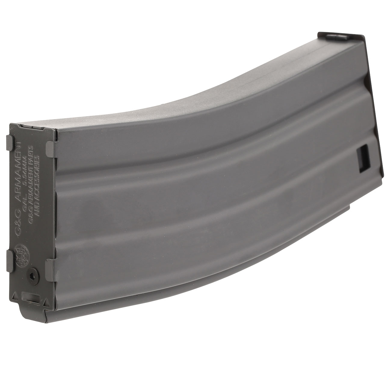 G&G M4 G2 Stahlblech Magazin Mid-Cap 90 Schuss grau Bild 1