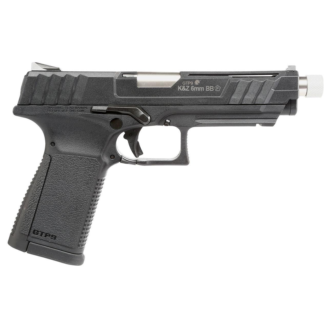 G&G GTP9 Polymer GBB 6mm BB schwarz inkl. Pistolenkoffer Bild 3