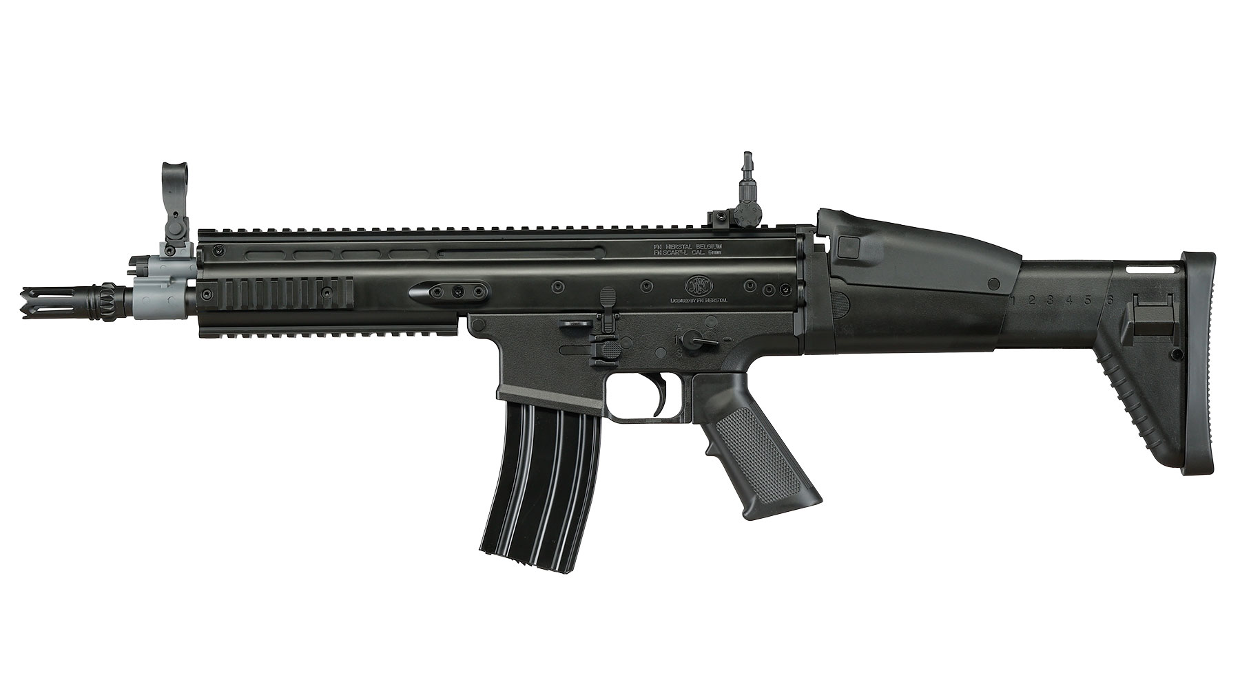 Cybergun FN Herstal SCAR-L Sportline ABS-Version S-AEG 6mm BB schwarz Bild 1