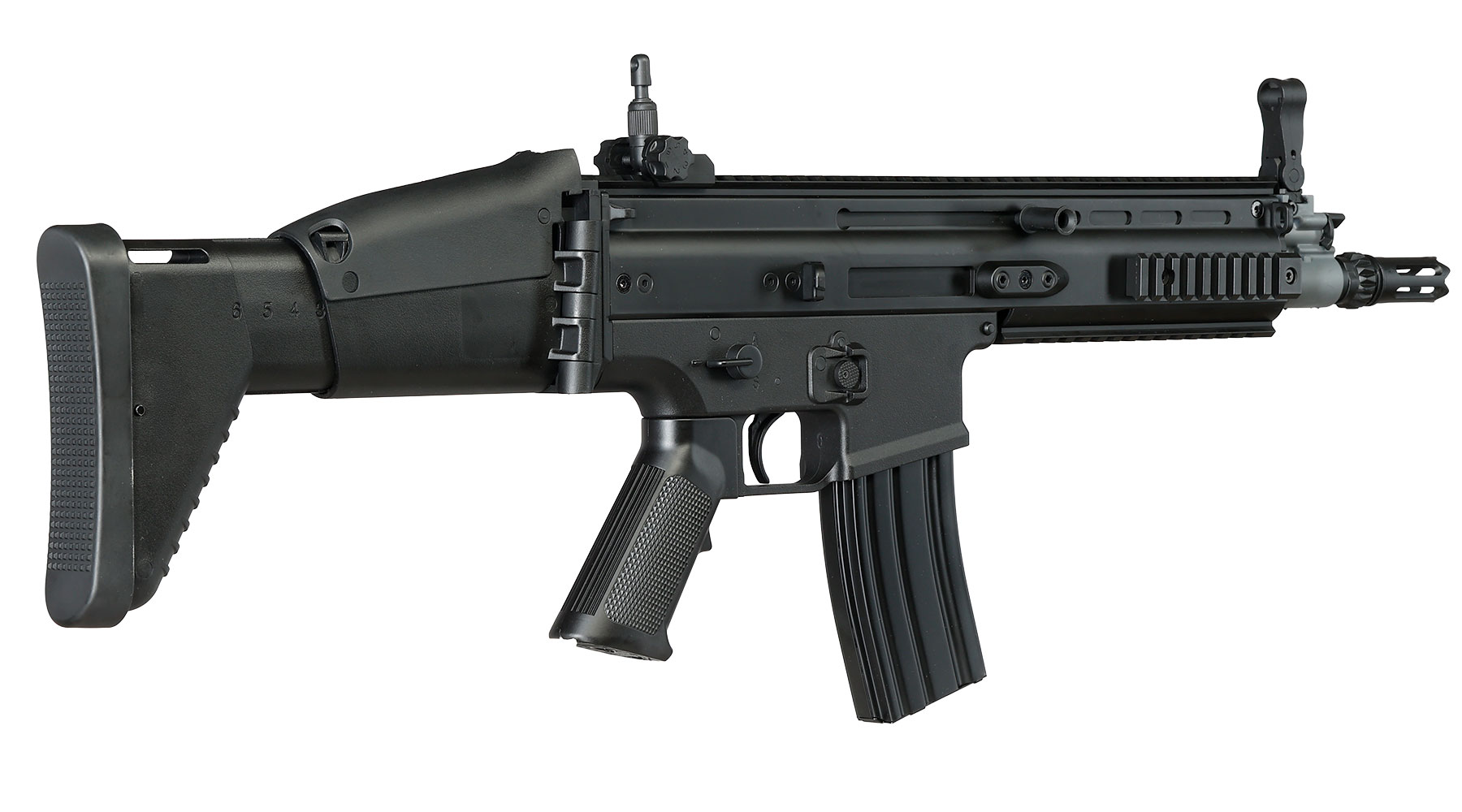 Cybergun FN Herstal SCAR-L Sportline ABS-Version S-AEG 6mm BB schwarz Bild 4