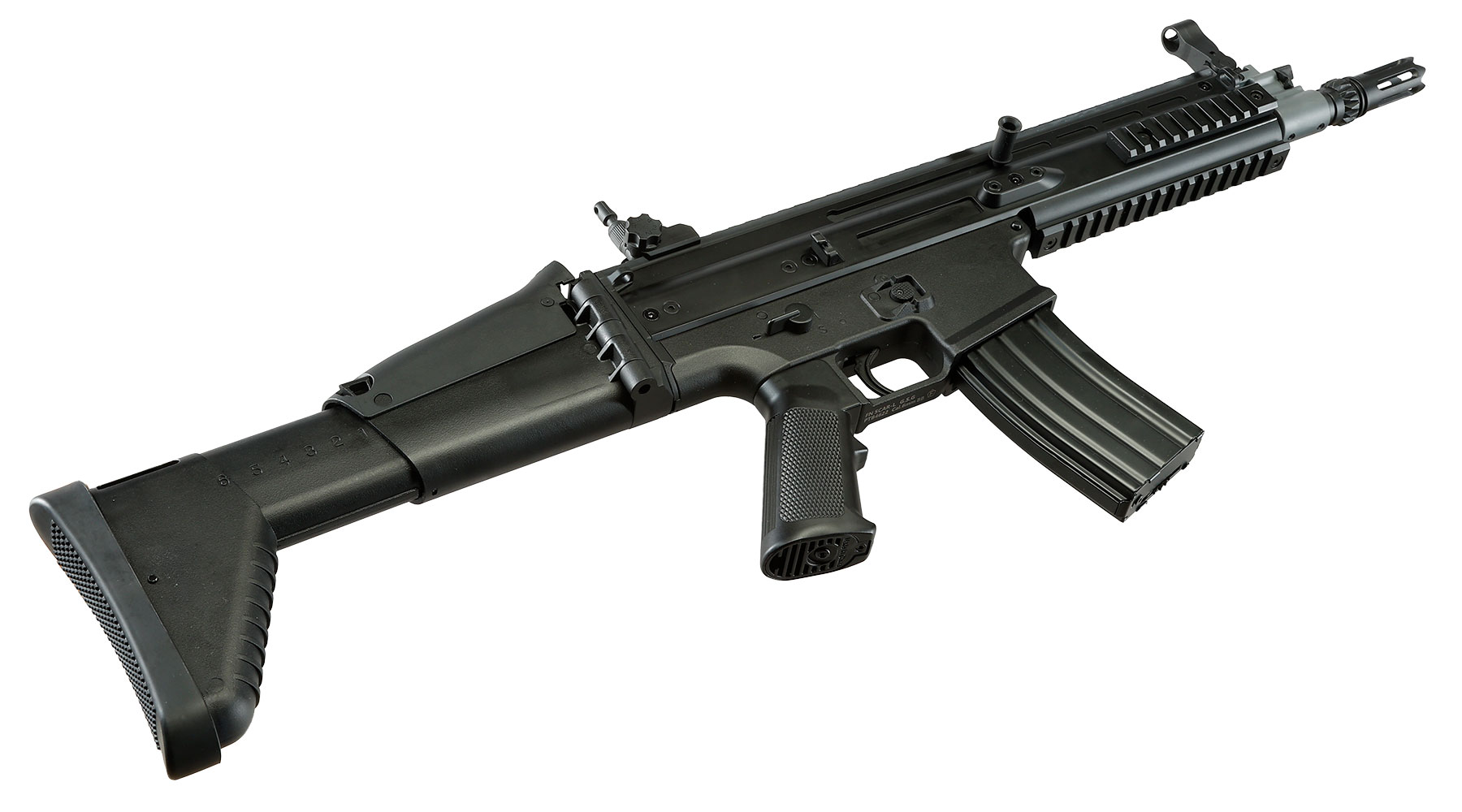 Cybergun FN Herstal SCAR-L Sportline ABS-Version S-AEG 6mm BB schwarz Bild 6