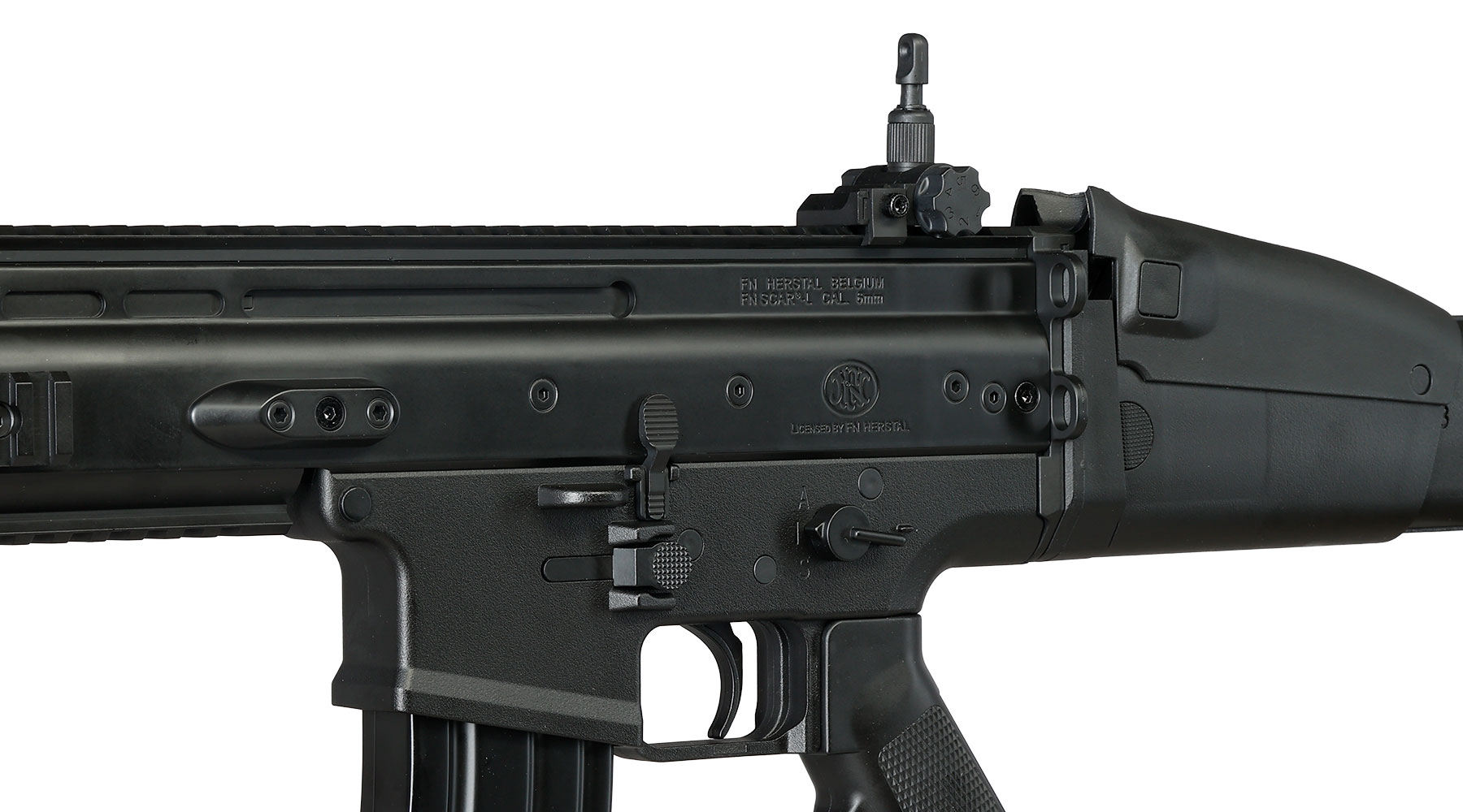 Cybergun FN Herstal SCAR-L Sportline ABS-Version S-AEG 6mm BB schwarz Bild 8