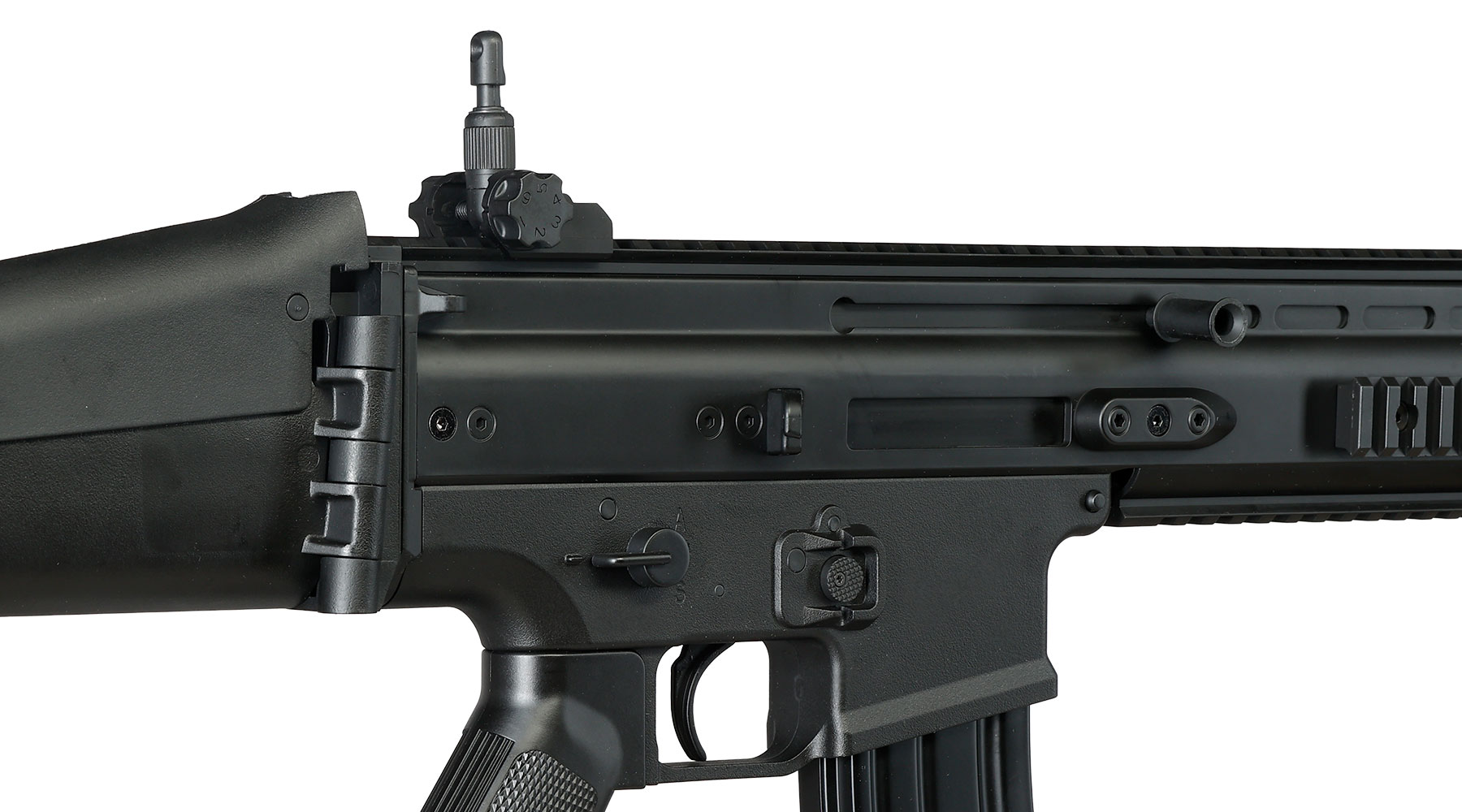 Cybergun FN Herstal SCAR-L Sportline ABS-Version S-AEG 6mm BB schwarz Bild 9