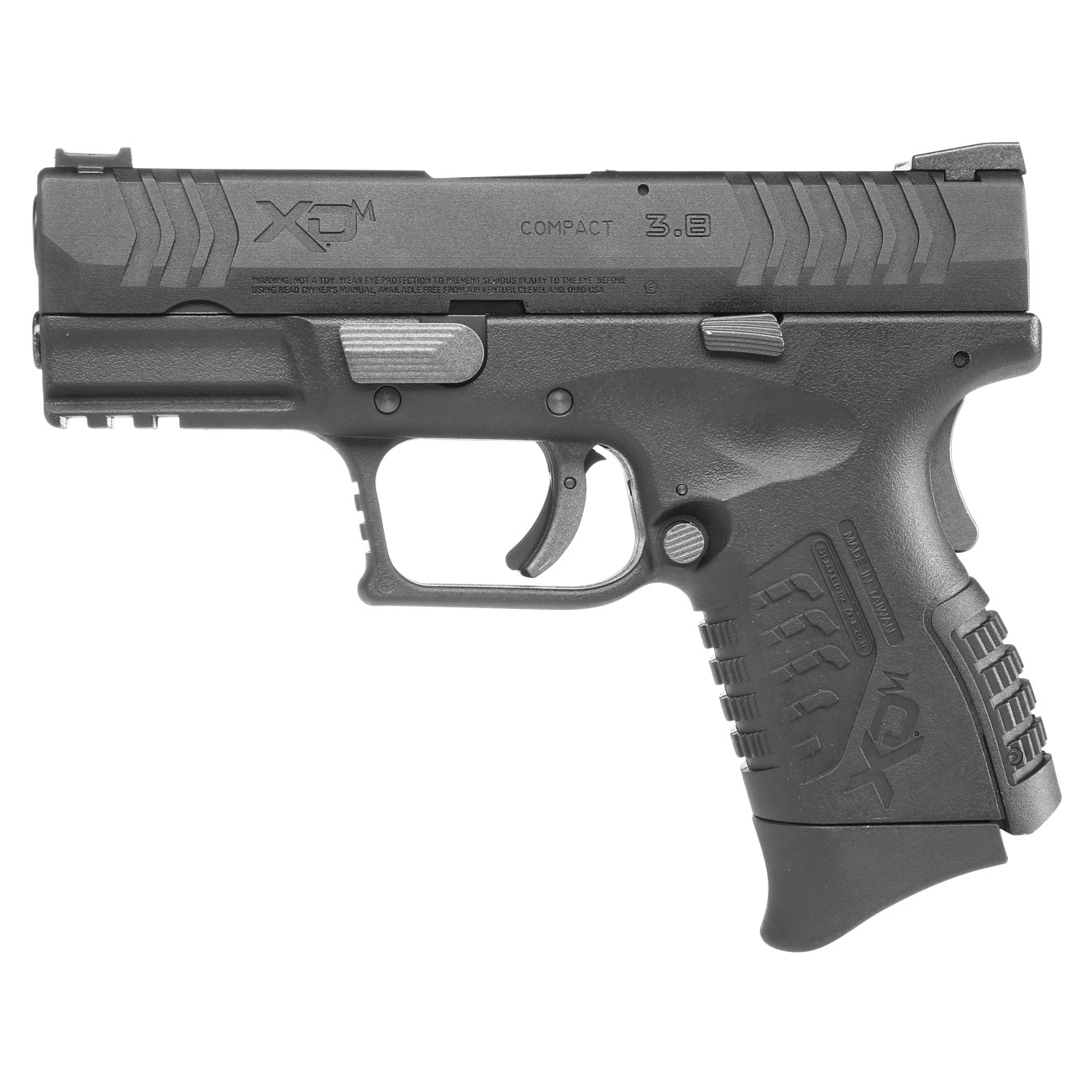 Wei-ETech Springfield Armory XDM 3.8 Compact mit Metallschlitten GBB 6mm BB schwarz Bild 1