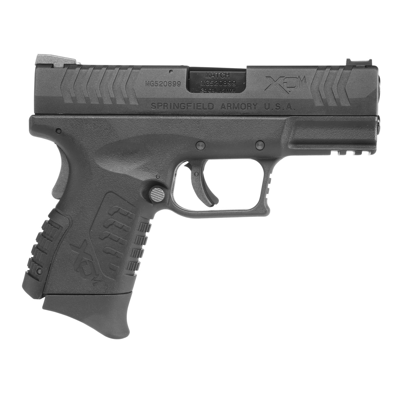 Wei-ETech Springfield Armory XDM 3.8 Compact mit Metallschlitten GBB 6mm BB schwarz Bild 3