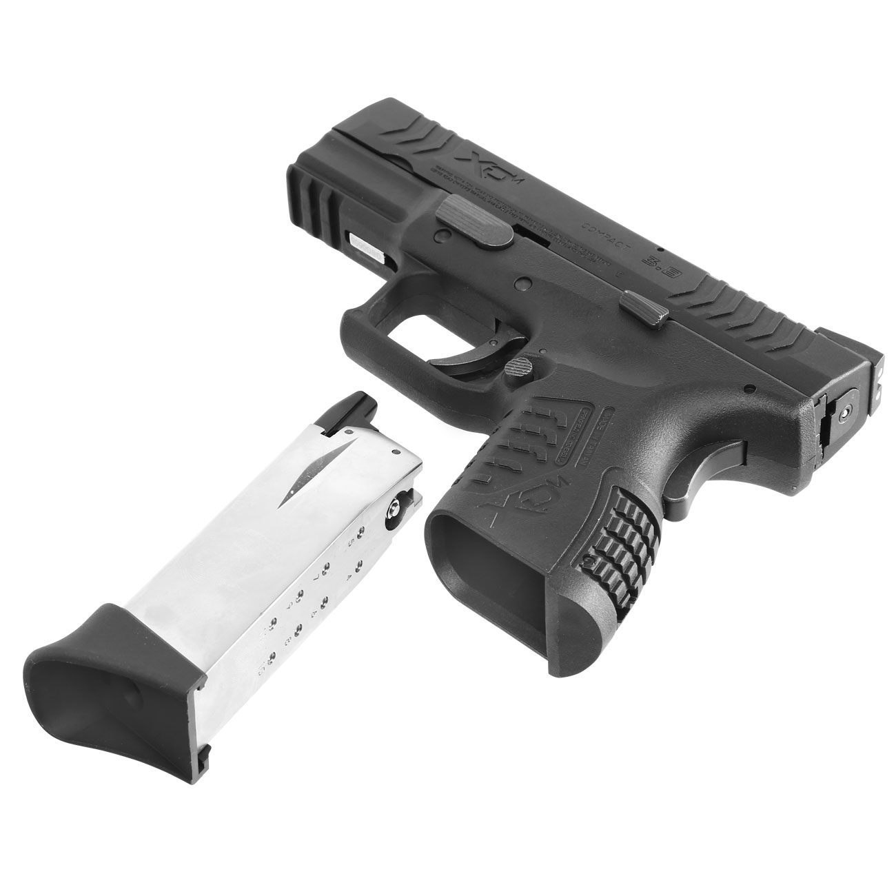 Wei-ETech Springfield Armory XDM 3.8 Compact mit Metallschlitten GBB 6mm BB schwarz Bild 6