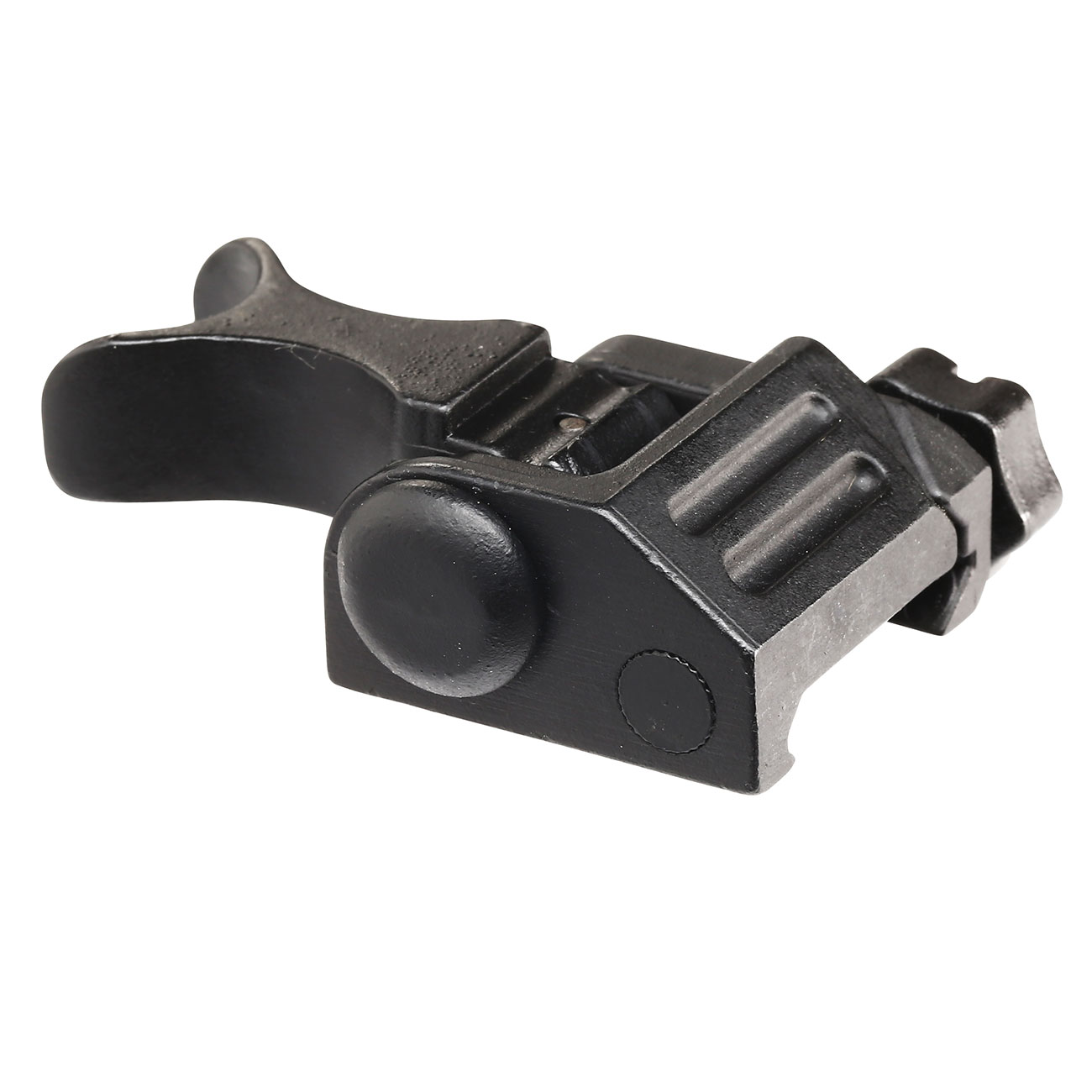 APS Battle Folding Flip-Up Front Sight f. 20 - 22mm Schienen schwarz Bild 3