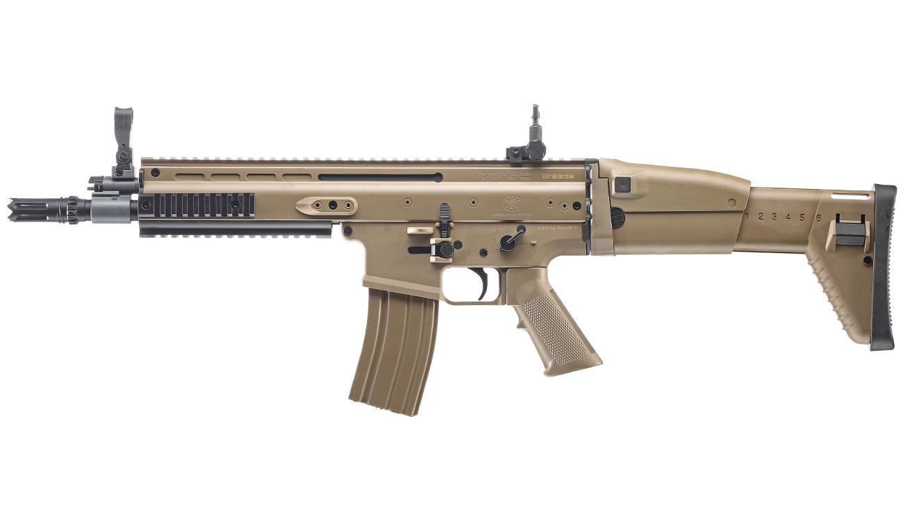Cybergun FN Herstal SCAR-L Sportline ABS-Version Komplettset S-AEG 6mm BB tan Bild 1