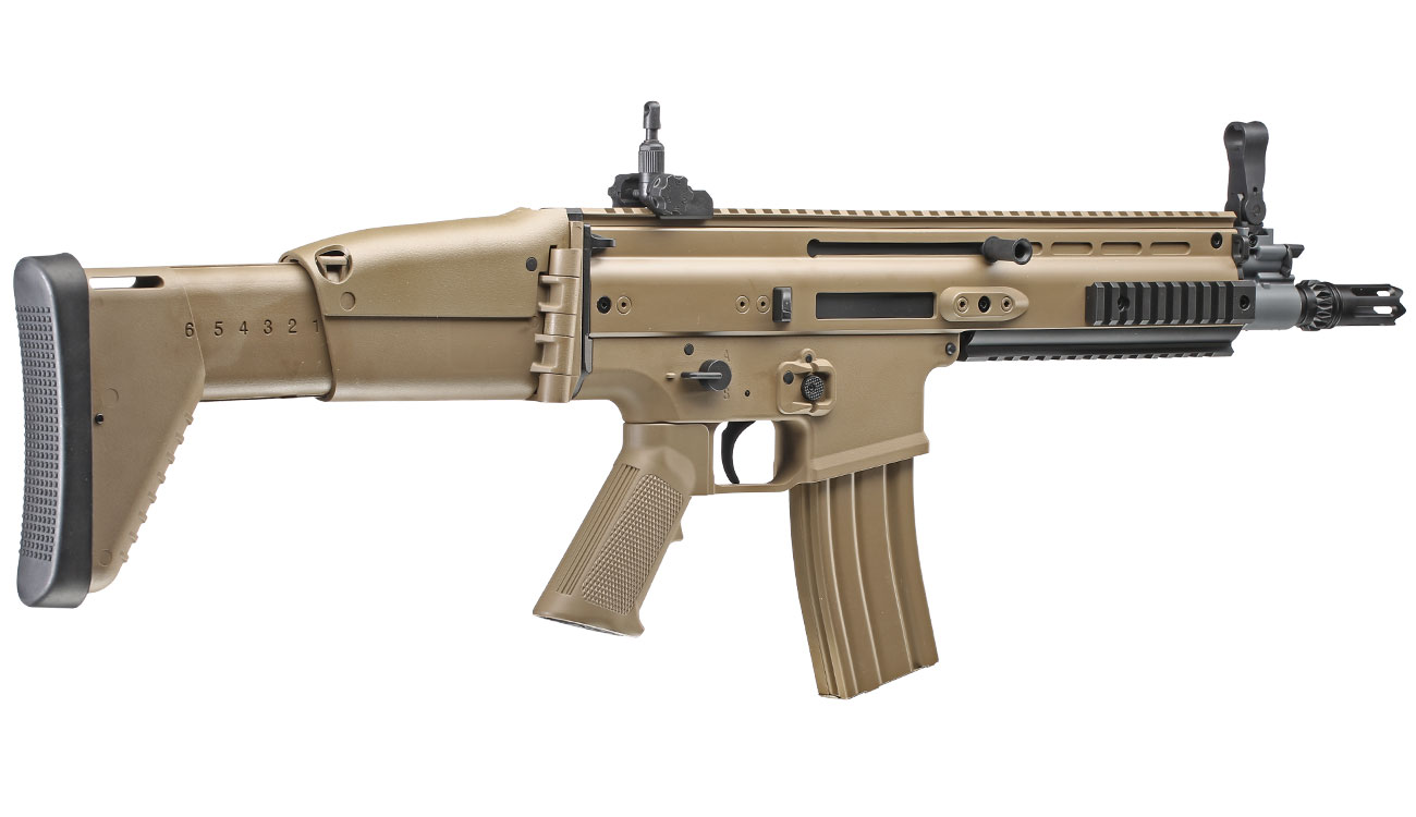Cybergun FN Herstal SCAR-L Sportline ABS-Version Komplettset S-AEG 6mm BB tan Bild 3