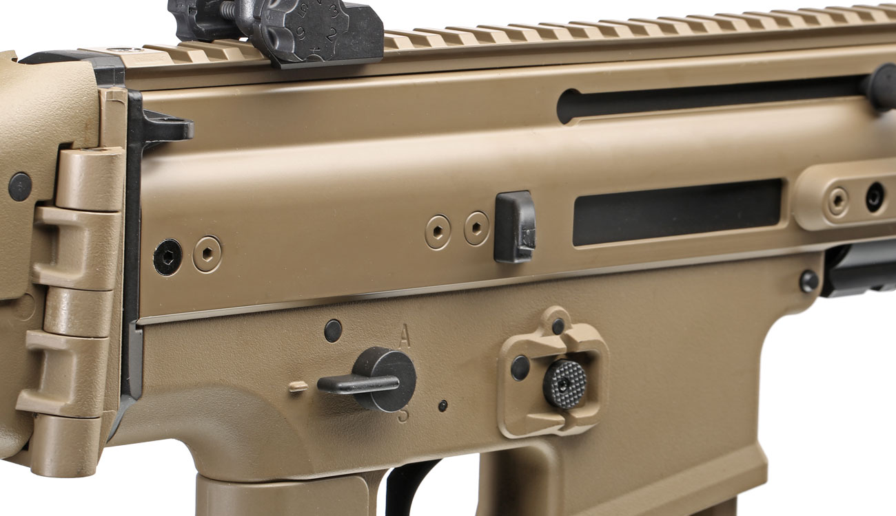 Cybergun FN Herstal SCAR-L Sportline ABS-Version Komplettset S-AEG 6mm BB tan Bild 8