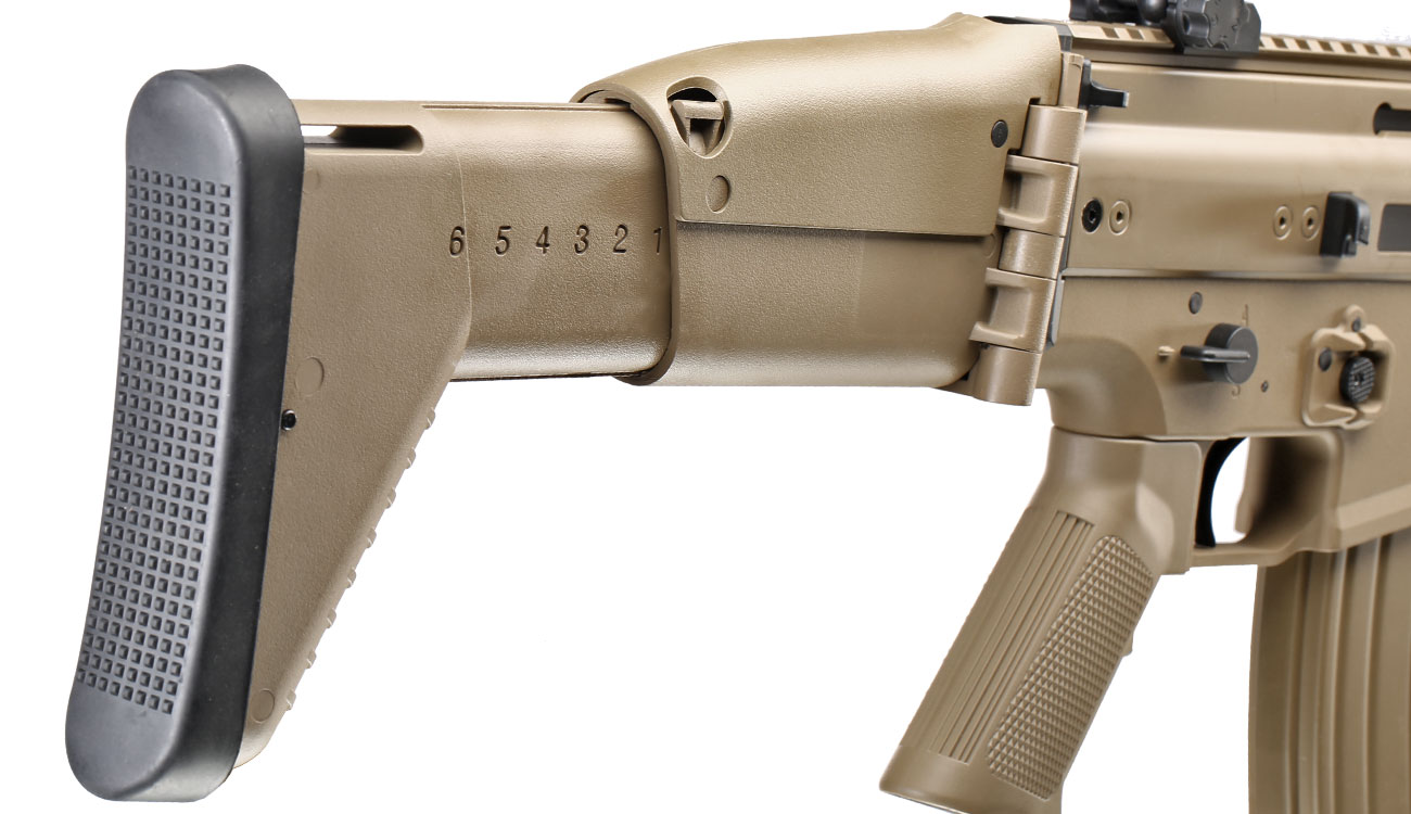 Cybergun FN Herstal SCAR-L Sportline ABS-Version Komplettset S-AEG 6mm BB tan Bild 1