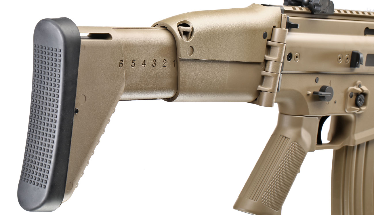 Cybergun FN Herstal SCAR-L Sportline ABS-Version Komplettset S-AEG 6mm BB tan Bild 9