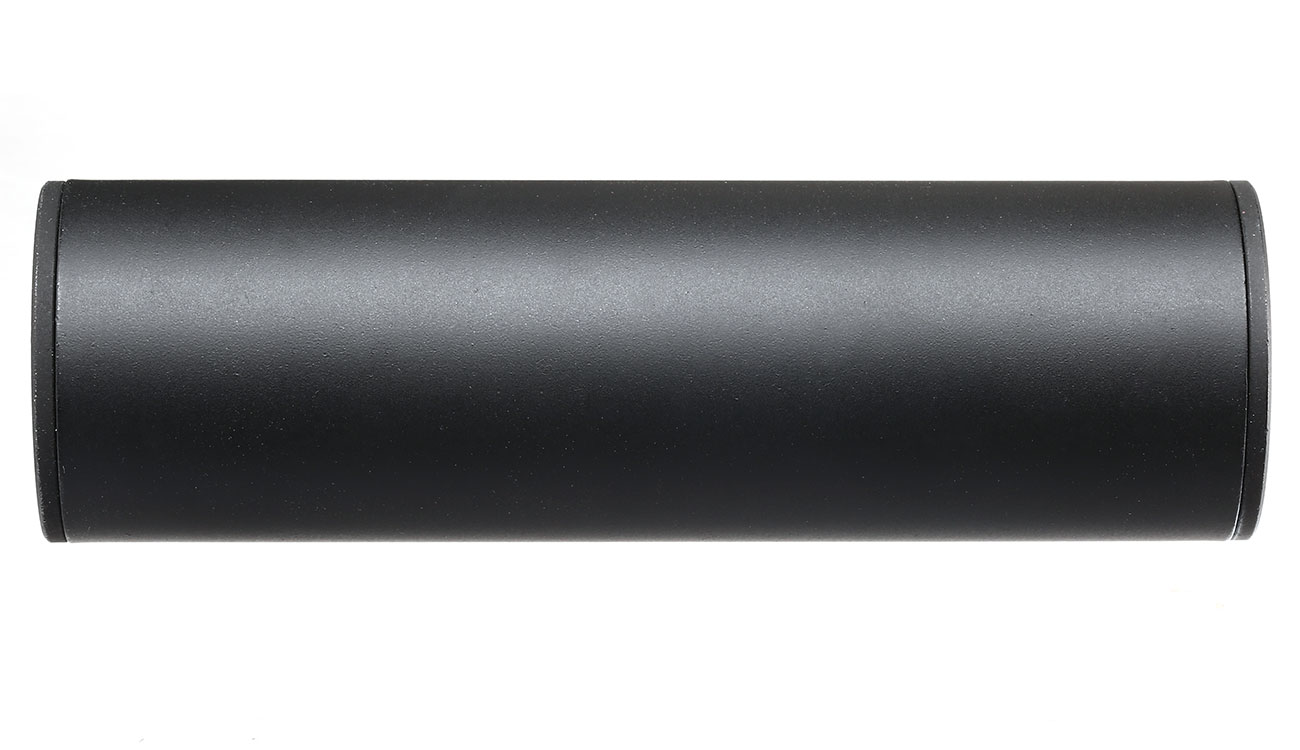 APS Sub-Sonic Aluminium Suppressor 110 x 33mm 14mm+ / 14mm- schwarz Bild 3