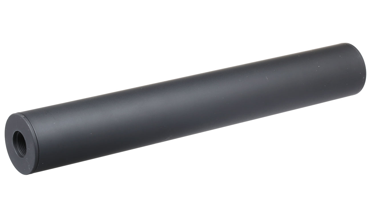 APS Sub-Sonic Aluminium Suppressor 230 x 33mm 14mm+ / 14mm- schwarz Bild 1