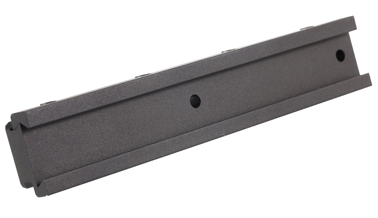 G&G 21mm Aluminium Top Rail / Schiene 145 mm schwarz f. G&G L85 Serie Bild 4