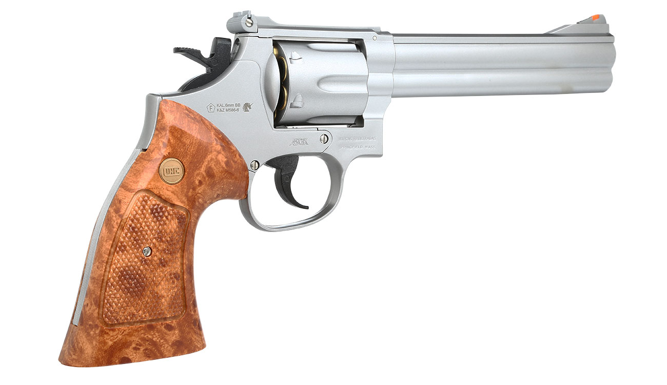 UHC M-29 6 Zoll Gas Revolver 6mm BB silber Bild 3