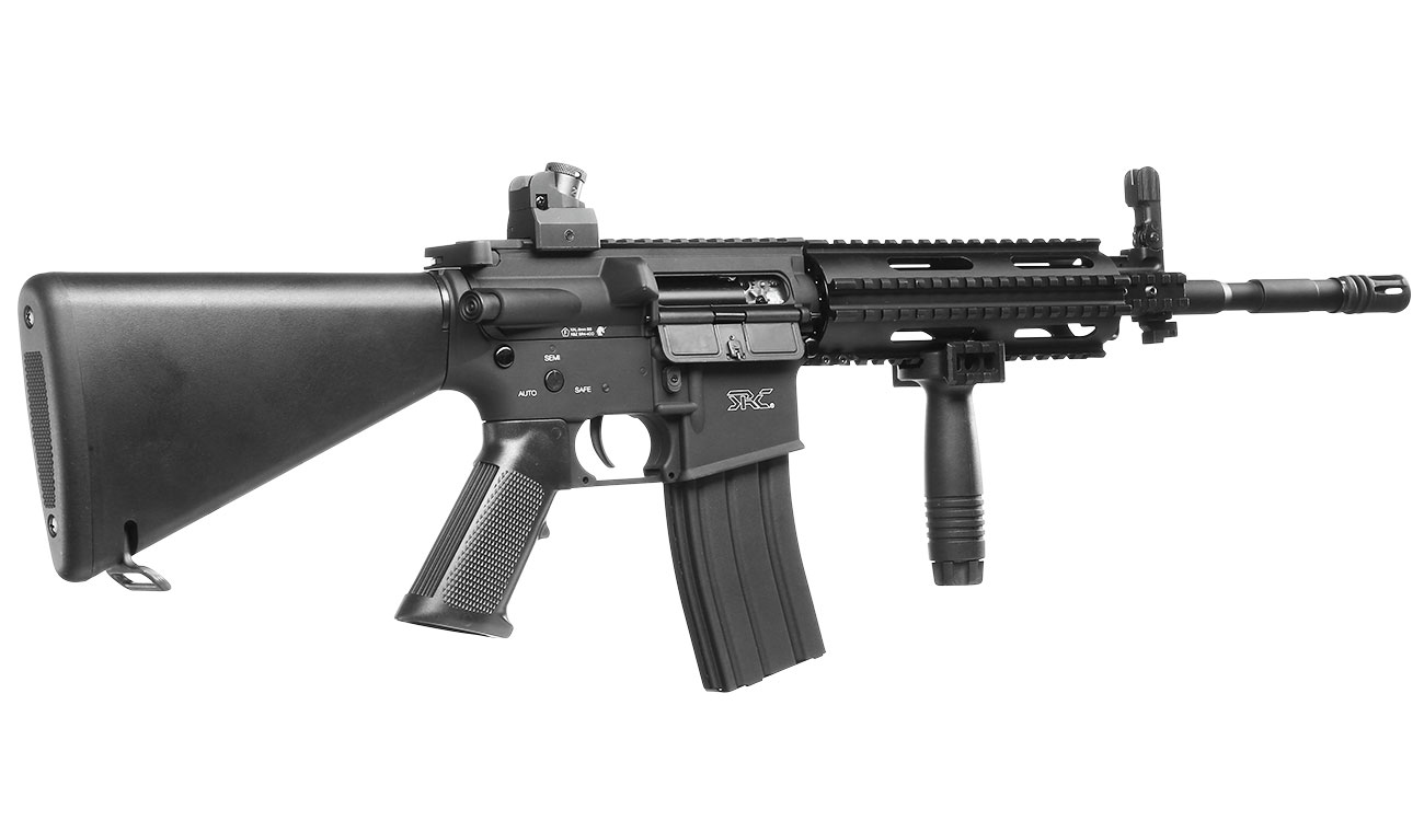 SRC SR4 TCF Carbine Vollmetall CO2 Non-Blow-Back 6mm BB schwarz Bild 3