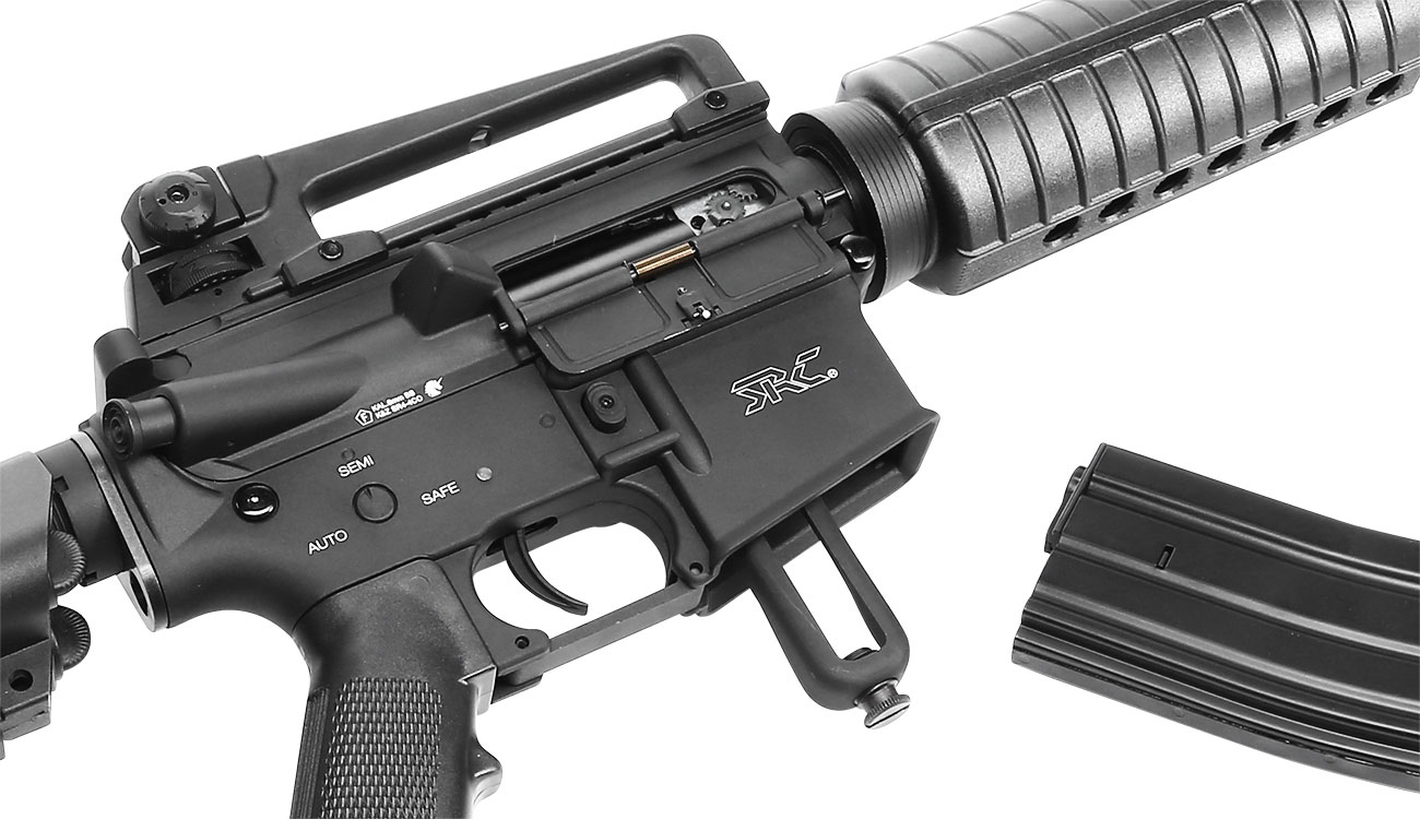 SRC SR4A1 Tactical Carbine Vollmetall CO2 Non-Blow-Back 6mm BB schwarz Bild 1