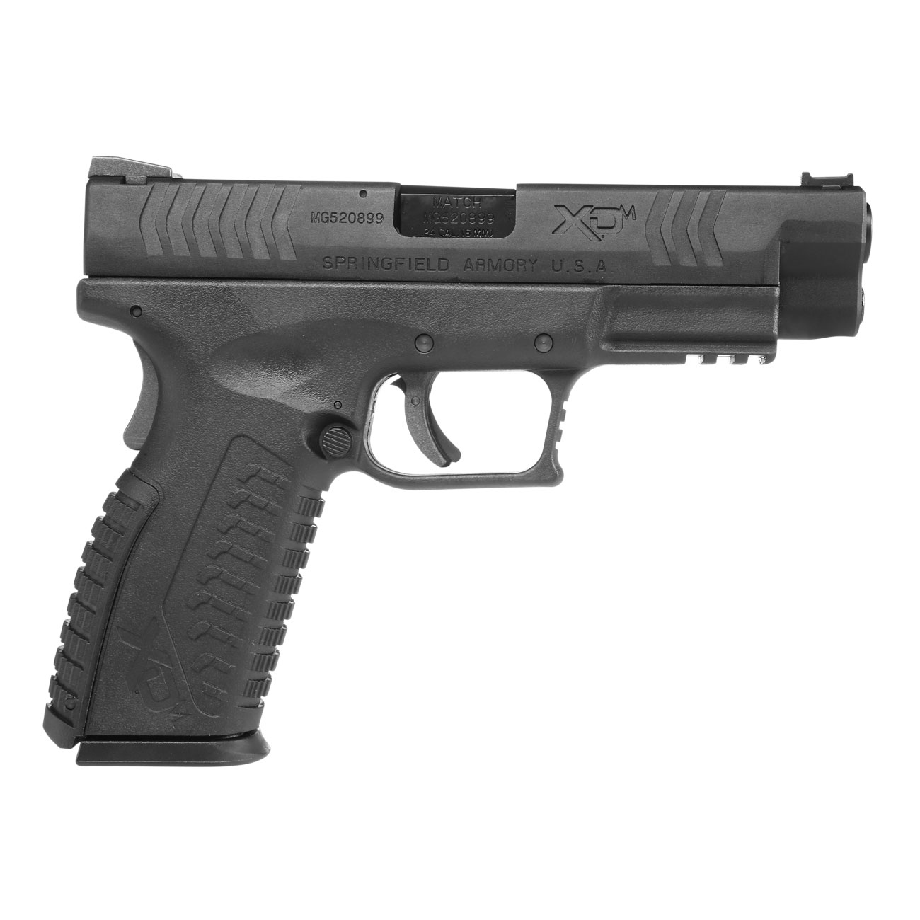 Wei-ETech Springfield Armory XDM 4.5 mit Metallschlitten GBB 6mm BB schwarz Bild 3