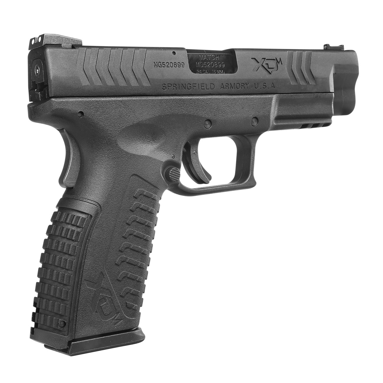 Wei-ETech Springfield Armory XDM 4.5 mit Metallschlitten GBB 6mm BB schwarz Bild 4