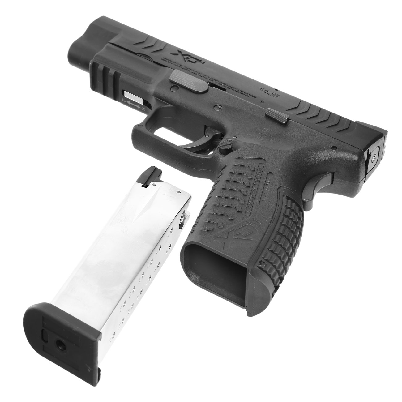 Wei-ETech Springfield Armory XDM 4.5 mit Metallschlitten GBB 6mm BB schwarz Bild 6