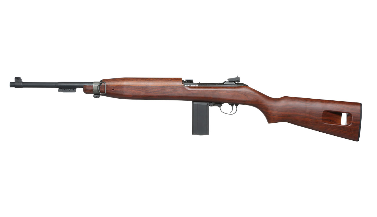 King Arms Springfield Armory M1 Carbine Vollmetall CO2 BlowBack 6mm BB Holzoptik-Version Bild 1