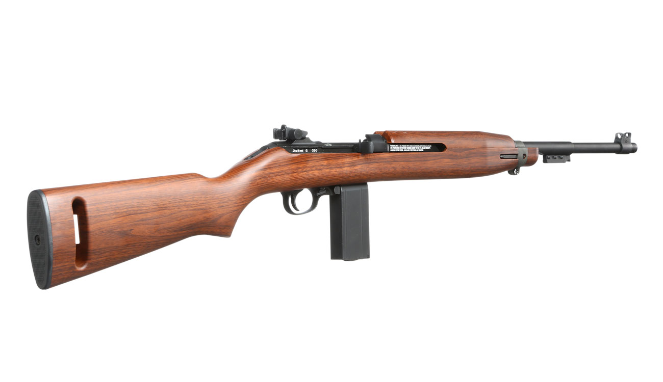 King Arms Springfield Armory M1 Carbine Airsoft Vollmetall CO2 BlowBack 6mm BB Holzoptik-Version Bild 3