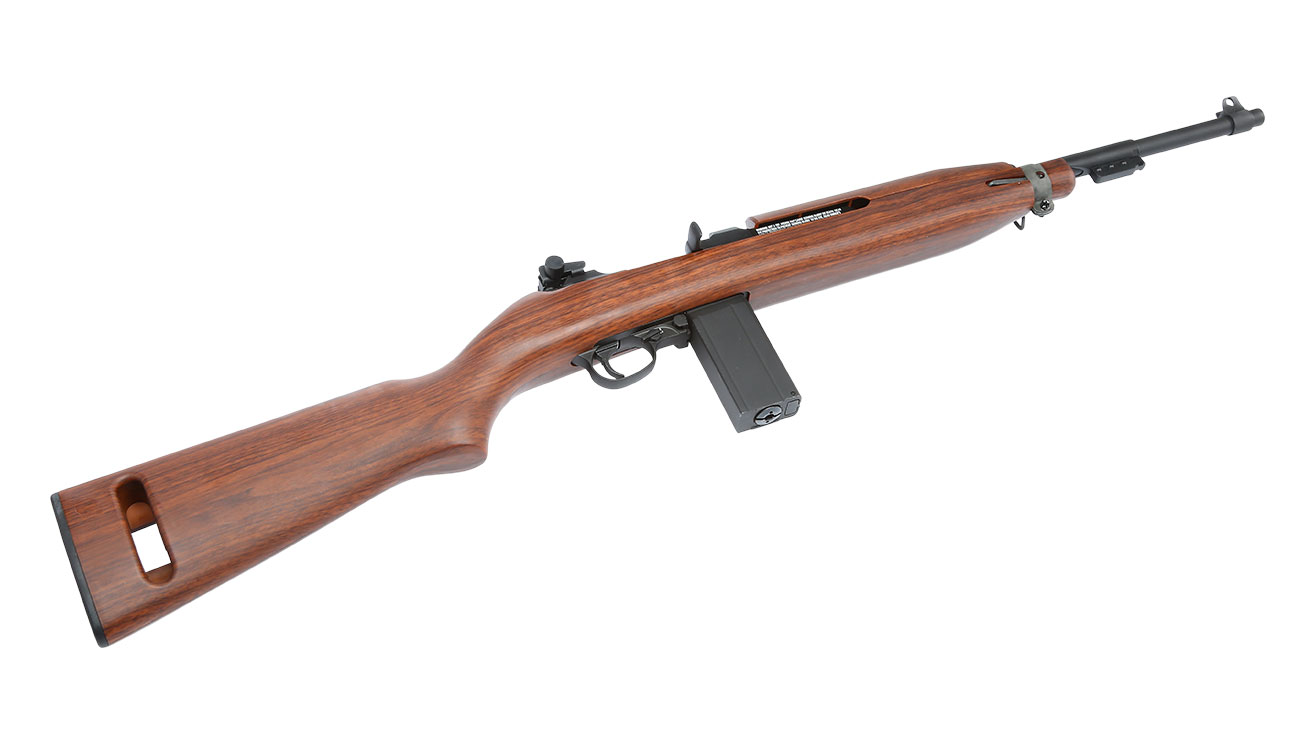 King Arms Springfield Armory M1 Carbine Vollmetall CO2 BlowBack 6mm BB Holzoptik-Version Bild 4