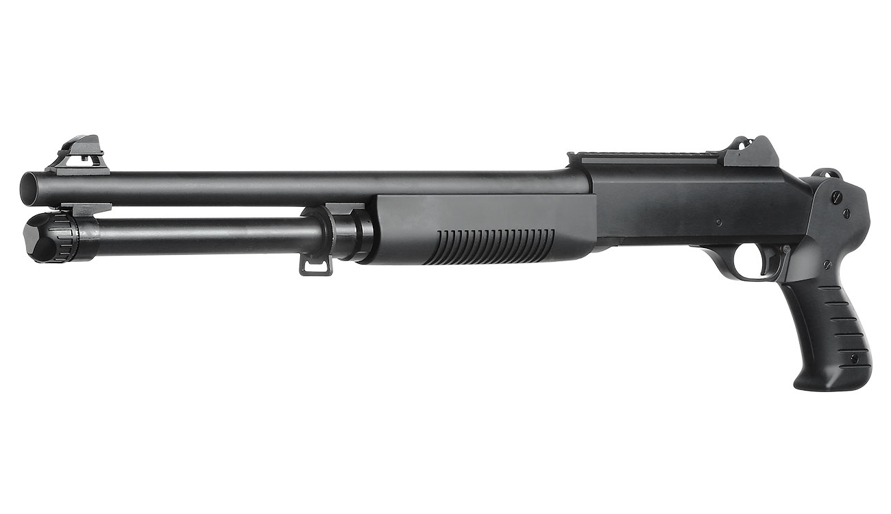 Nuprol Sierra Storm Charlie Tri-Barrel Shotgun Polymer Springer 6mm BB schwarz