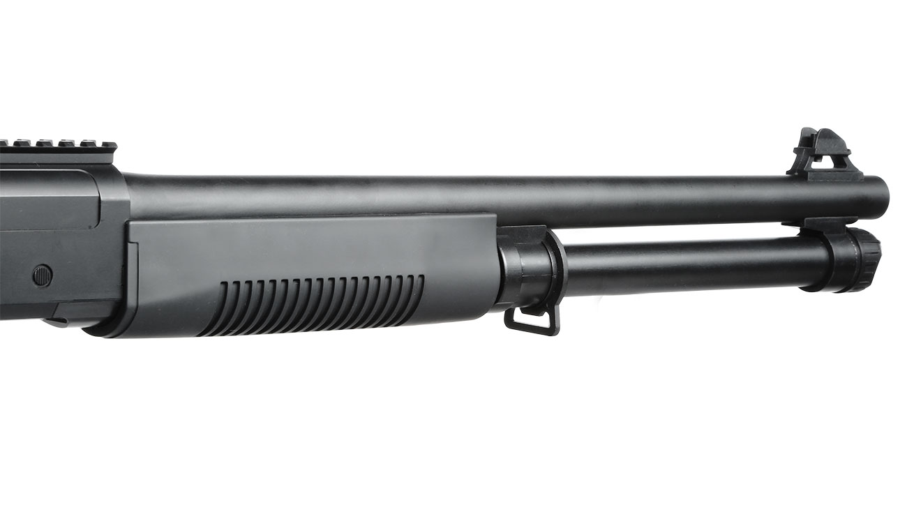 Nuprol Sierra Storm Charlie Tri-Barrel Shotgun Polymer Springer 6mm BB schwarz Bild 7